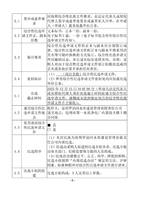 昆明羅泊河水庫建設(shè)管理有限責任公司聘請2026-2028年法律顧問綜合性比選文件.pdf_page_09